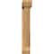 Ekena Millwork Traditional Slat Smooth Bracket w/ Offset Brace, Western Red Cedar, 5 1/2"W x 30"D x 34"H BKT0604X30X34TRA06SWR - alternate 3